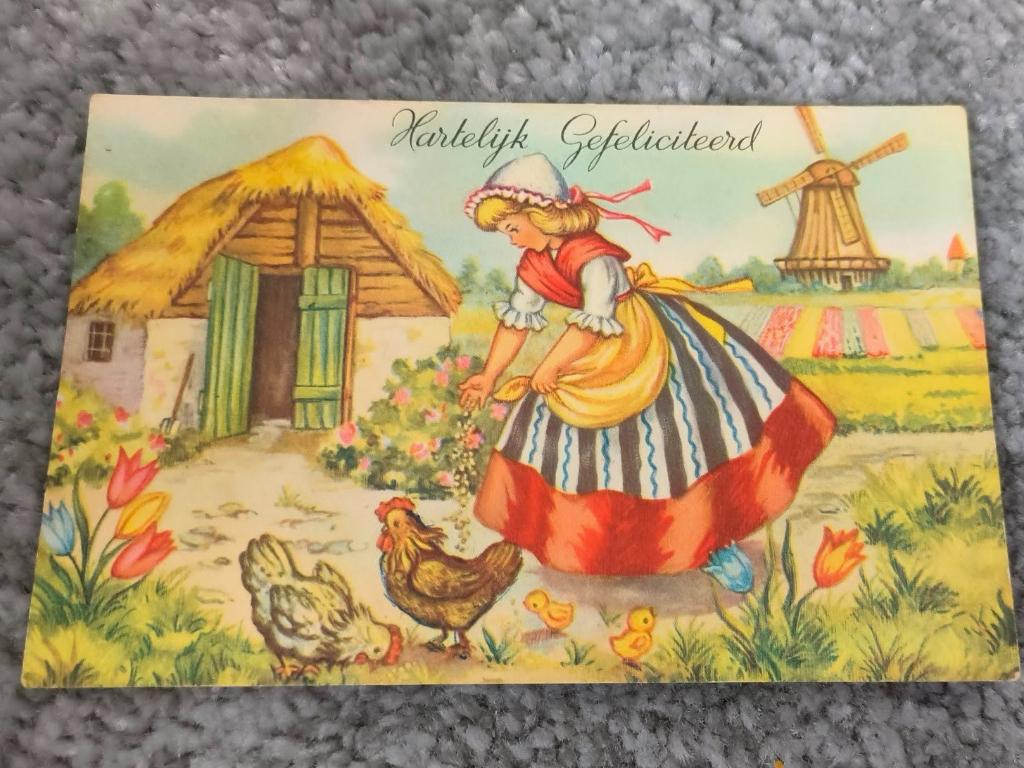 Kinderkaart (4), Ophalen of Verzenden, 1940 tot 1960, Gelopen, Kinderen
