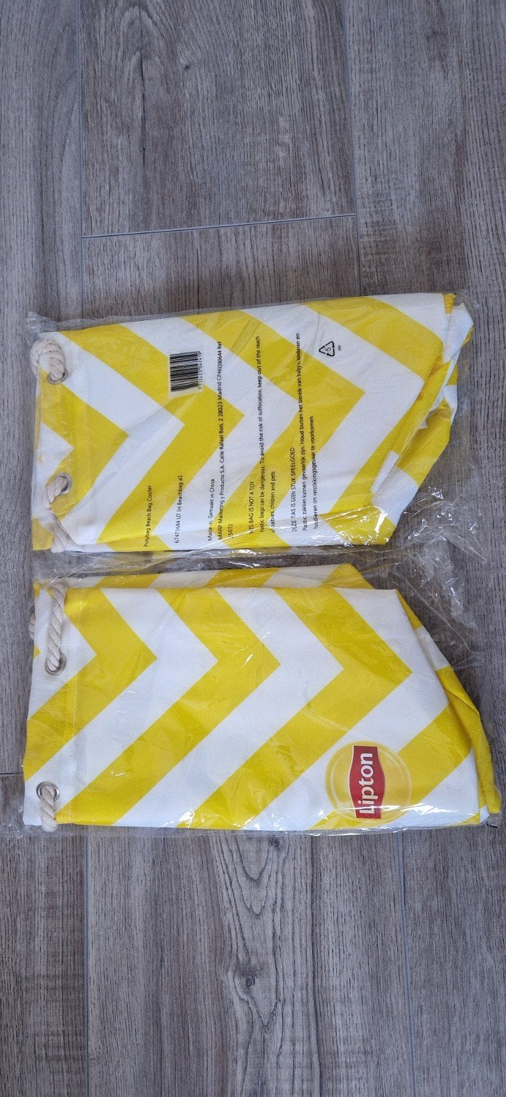 Lipton Koeltassen - Set van 2 Nieuwe Koeltassen, Ophalen of Verzenden, Nieuw, Koeltas, Koelelement