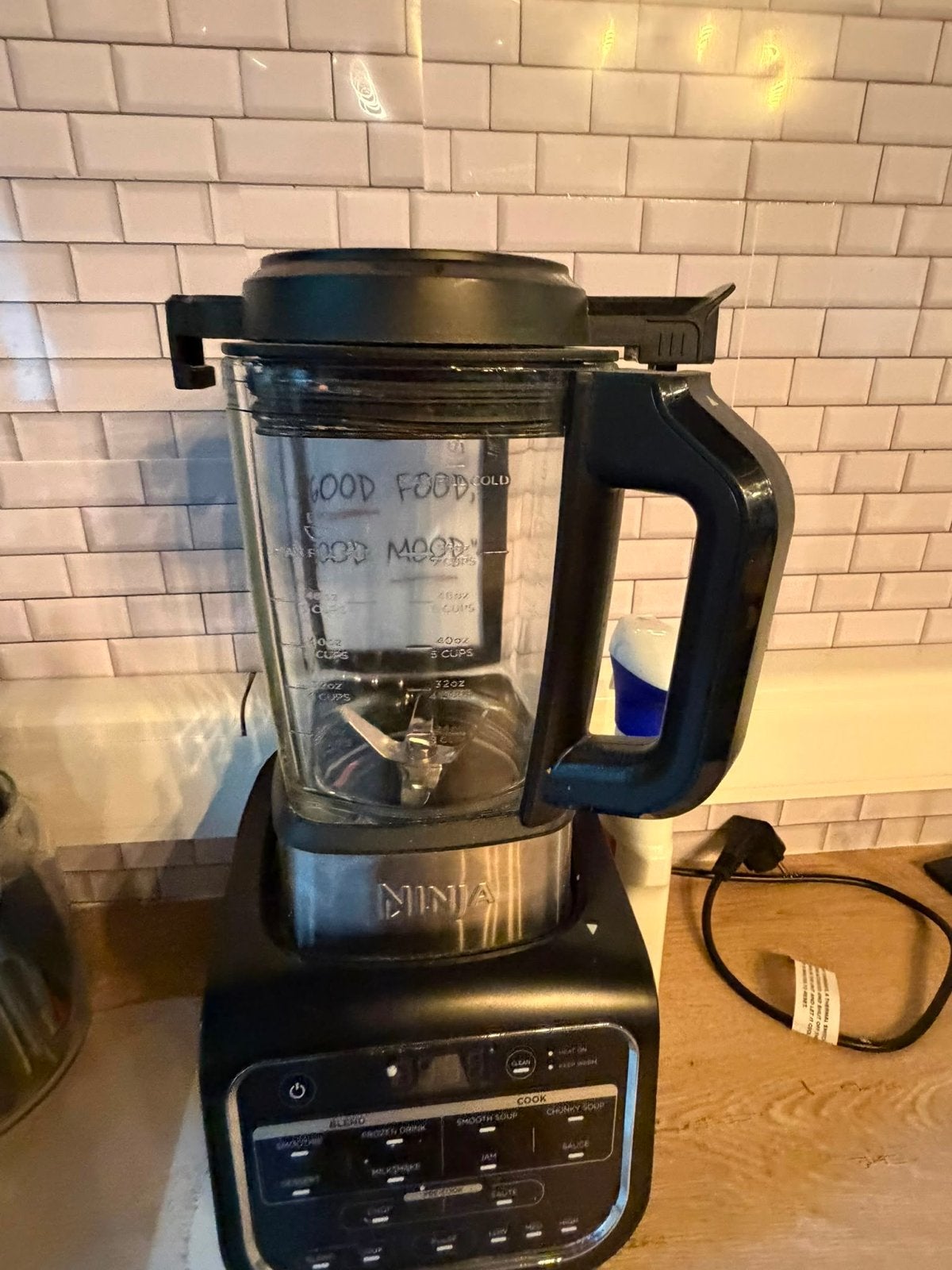 Ninja Foodi Power Nutri Blender 3-in-1, Ophalen of Verzenden, Zo goed als nieuw, Powerblender