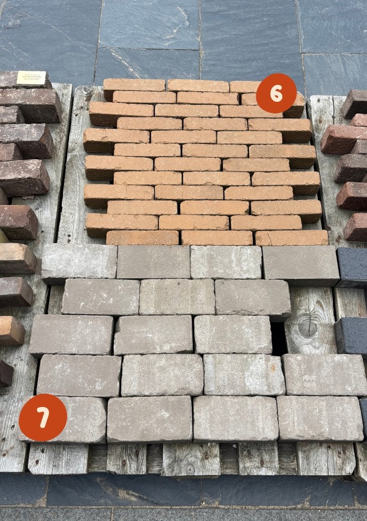 Gebakken Klinkers - Diverse Kleuren "UITVERKOOP'', Tuin en Terras, Ophalen, Overige materialen, Klinkers, Nieuw