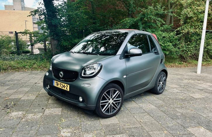 Smart Fortwo Cabrio Prime 2018 82pk | Handgeschakelde 5-bak, Auto's, Achterwielaandrijving, 23 km/l, Origineel Nederlands, Handgeschakeld