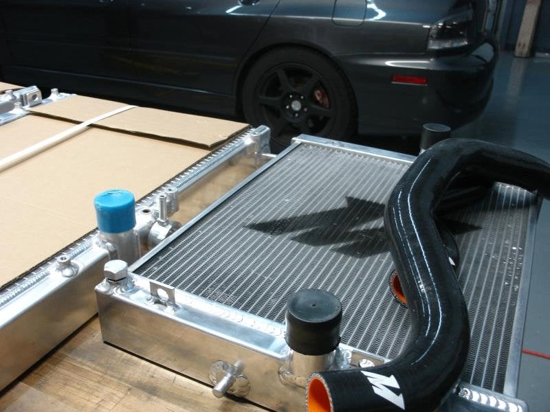 Mishimoto halfsize radiator Mitsubishi Evolution 4 5 6 96-01, Ophalen of Verzenden