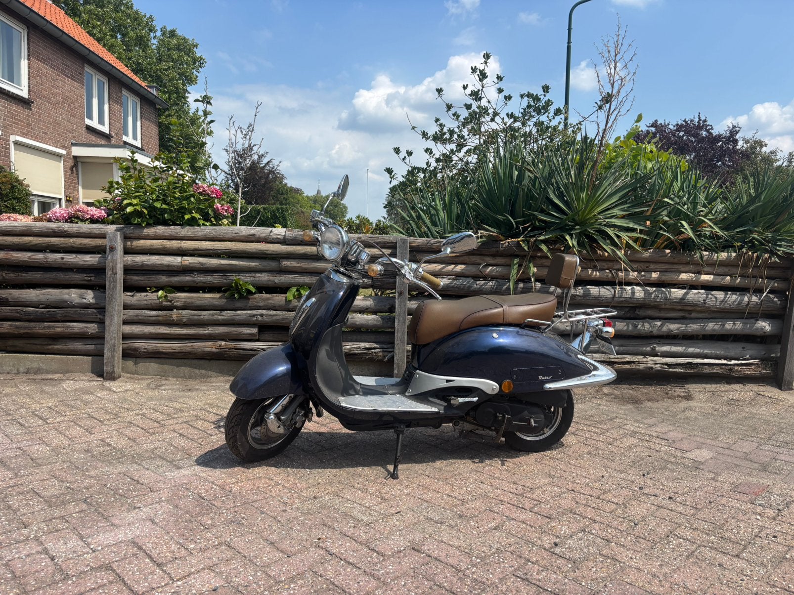Modena  scooter blauw kenteken, Ophalen, Zo goed als nieuw, Benzine, Overige merken