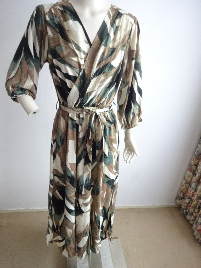 Guts & Gusto midi jurk mt L, Overige kleuren, Guts & Gusto, Verzenden, Maat 42/44 (L)