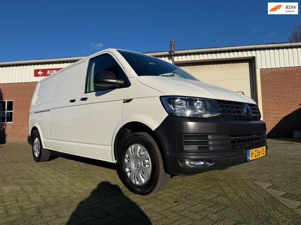 Volkswagen Transporter 2.0 TDI L2H1 150PK automaat 2x schuif, Auto's, Gebruikt, Euro 6, 4 cilinders, 150 pk