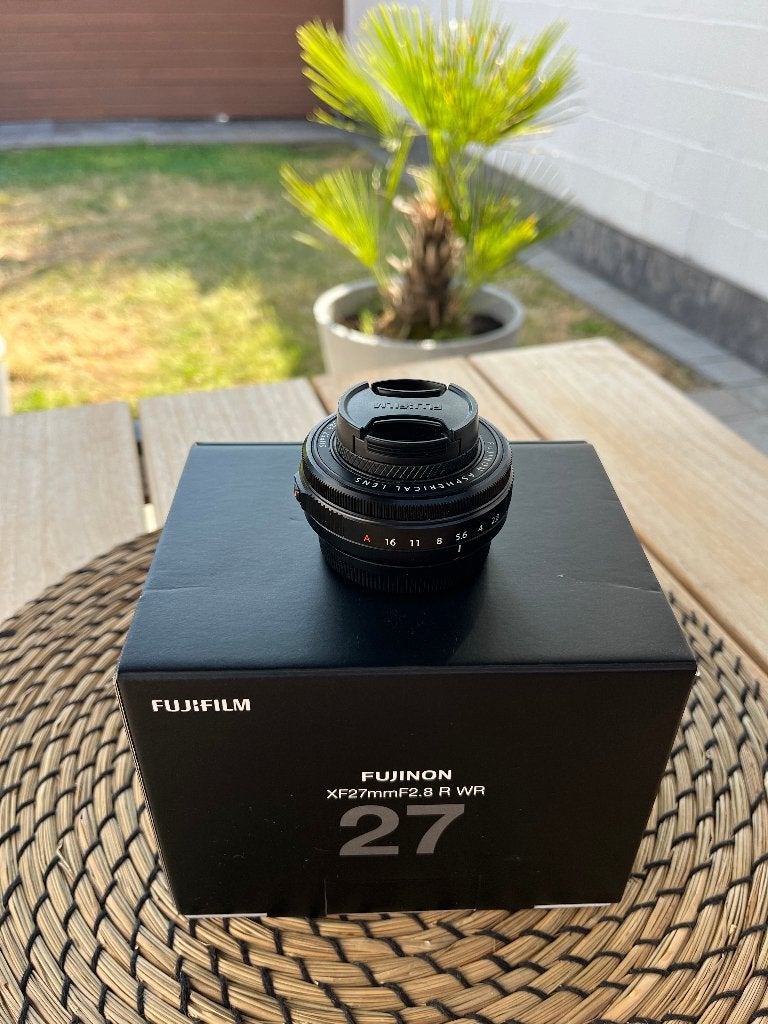 Fujifilm XF 27mm f/2.8 R WR, Ophalen, Fujifilm, Nieuw, Fujifilm X-mount