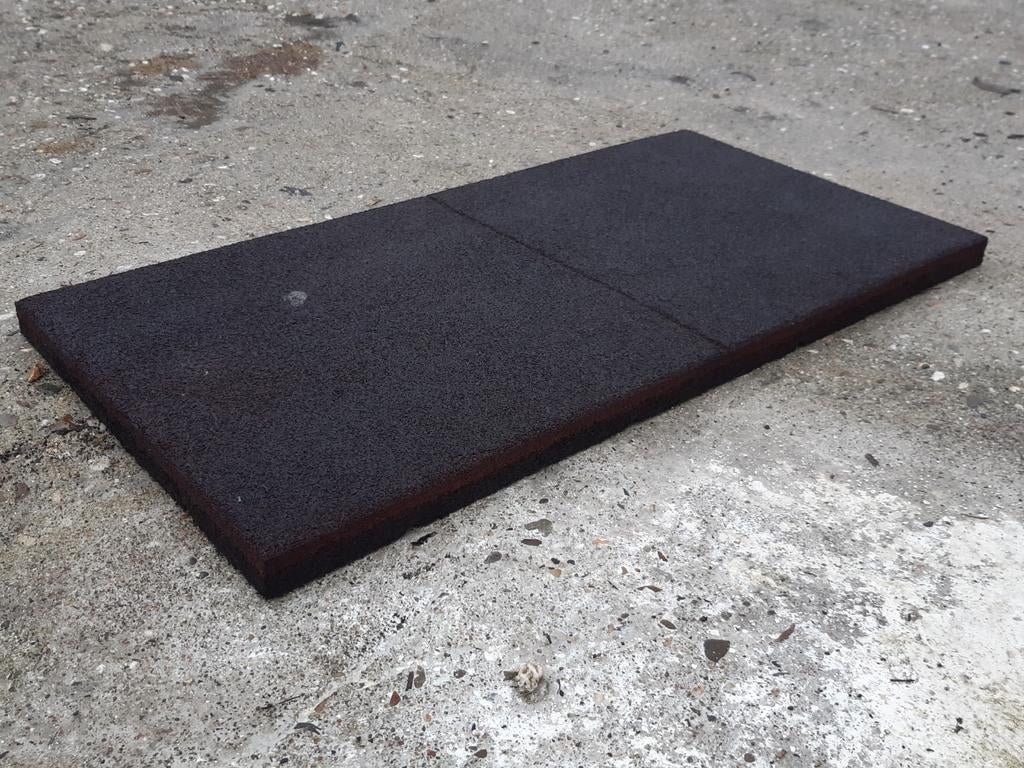 5 Rubber tegels 50x100x4,5, Ophalen, Gebruikt, -, -