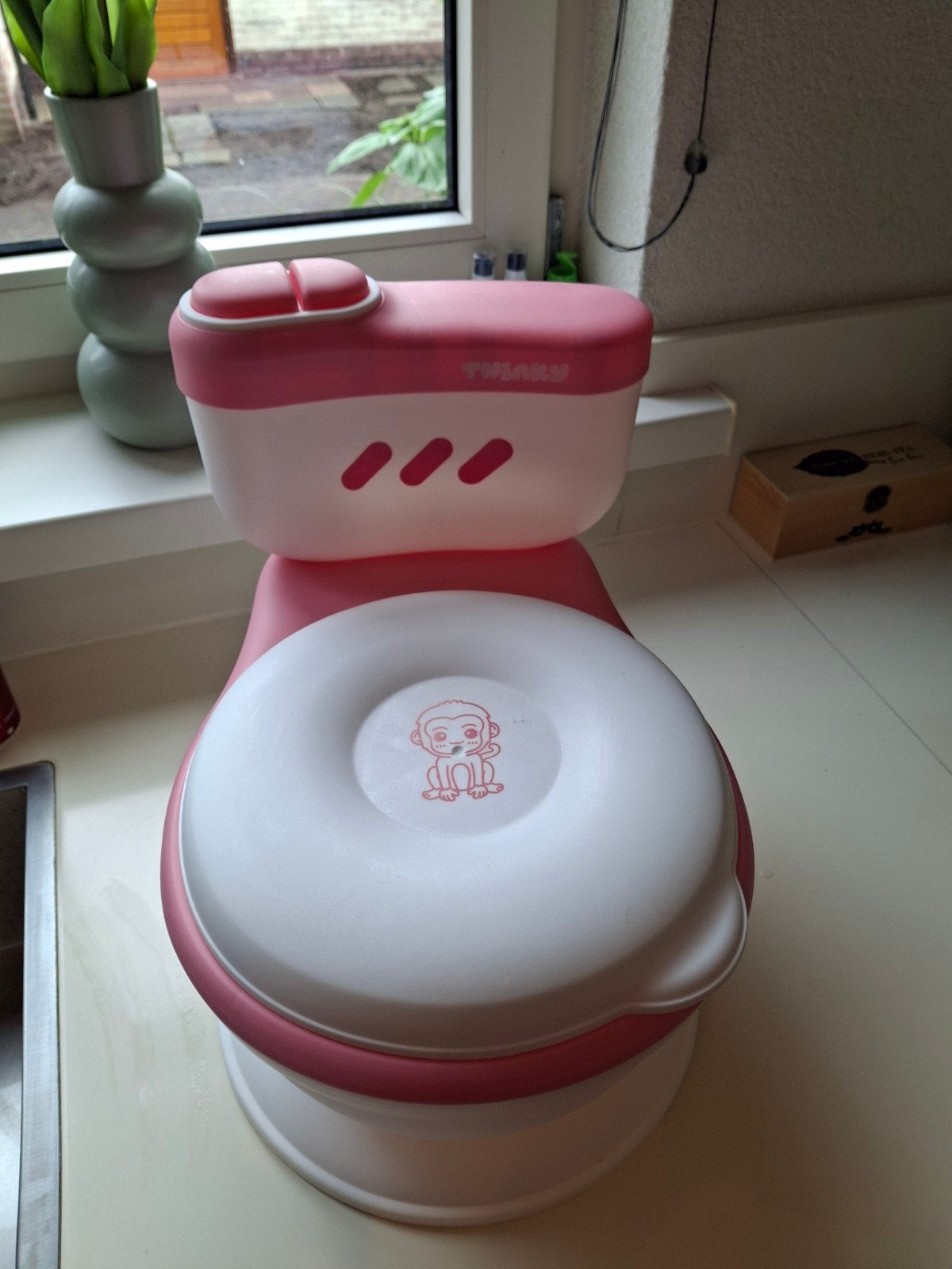 Roze Oefenpotje voor Kinderen - Twinky, Ophalen, Zo goed als nieuw