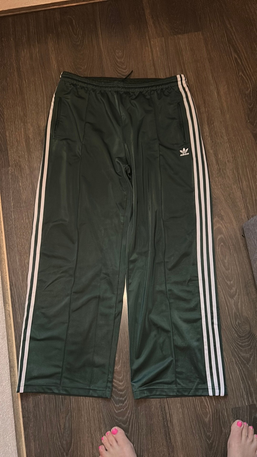 Adidas Firebird trainingsbroek, Kleding | Dames, Maat 46/48 (XL) of groter, Ophalen of Verzenden, Zo goed als nieuw, Lang