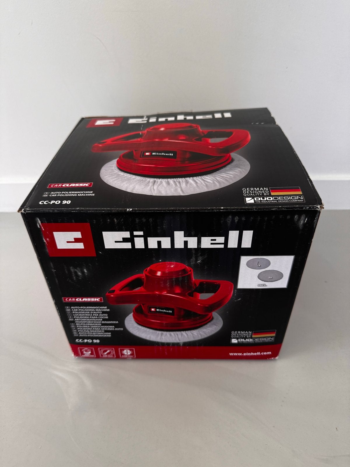 Einhell Auto Polijstmachine, Ophalen of Verzenden, Zo goed als nieuw