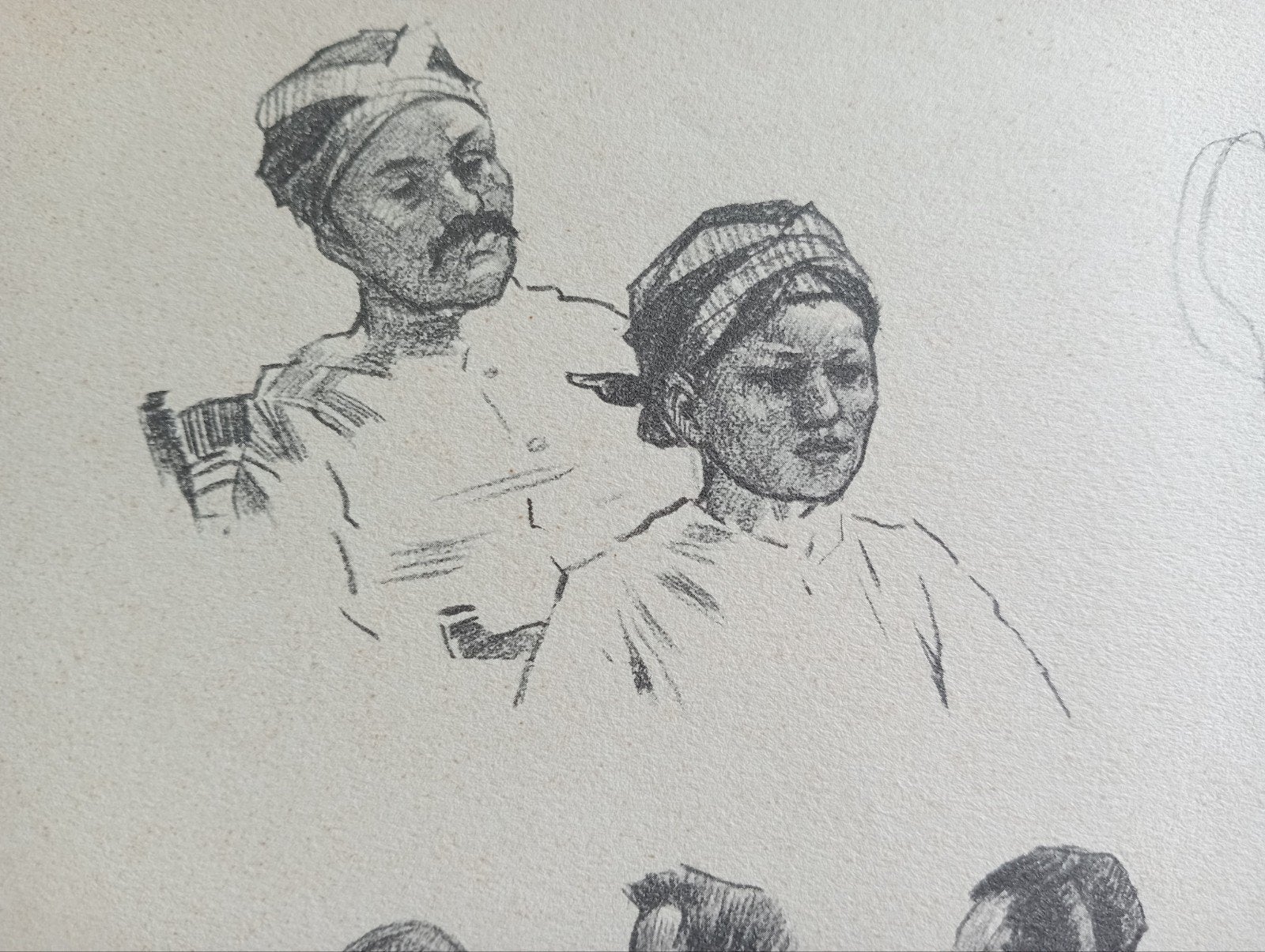 Gabrielse prent Nederlands Indië Indonesië Indonesia Batavia, Verzamelen, Foto's en Prenten, Ophalen of Verzenden, Voor 1940, Gebruikt