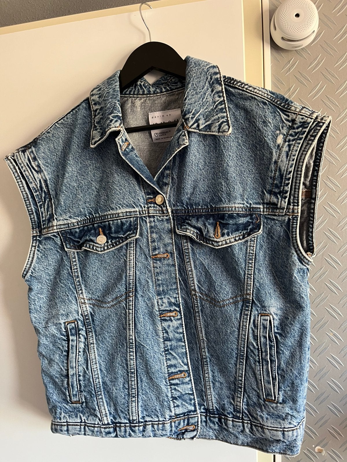 Bodywarmer jeans 40, Kleding | Dames, Ophalen of Verzenden, Zo goed als nieuw, Maat 38/40 (M), Blauw