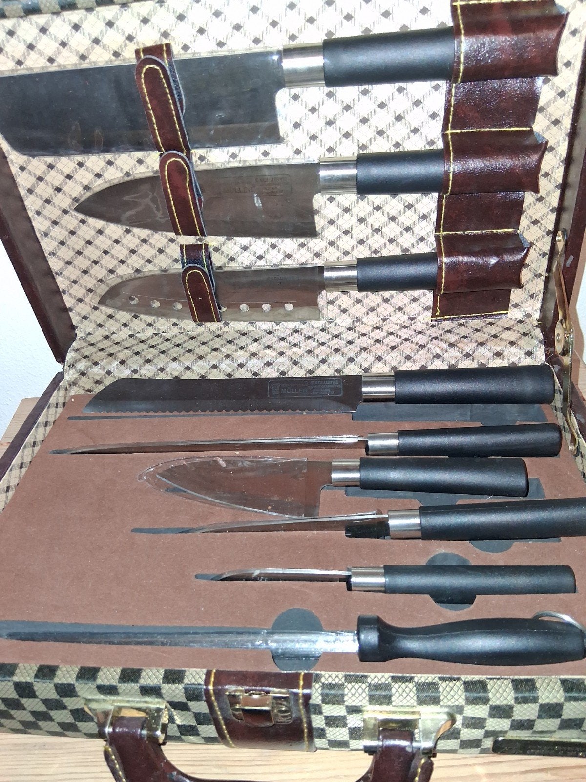 Nieuwe messenset in koffer - Muller Cuisine, Ophalen of Verzenden, Nieuw