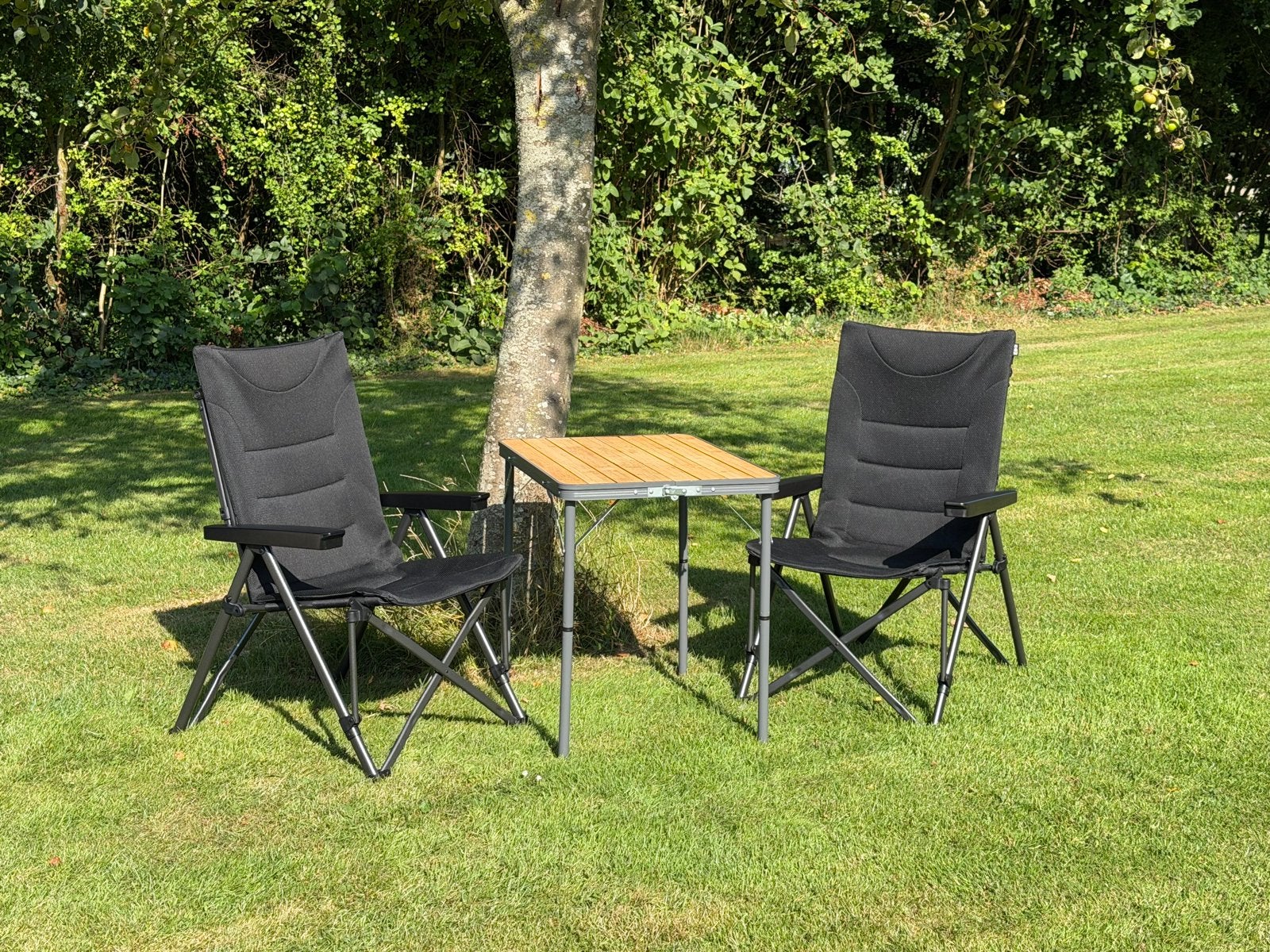 Redwood Javelin 3D Mesh Campingstoel - Zwart, Ophalen, Zo goed als nieuw, Campingstoel