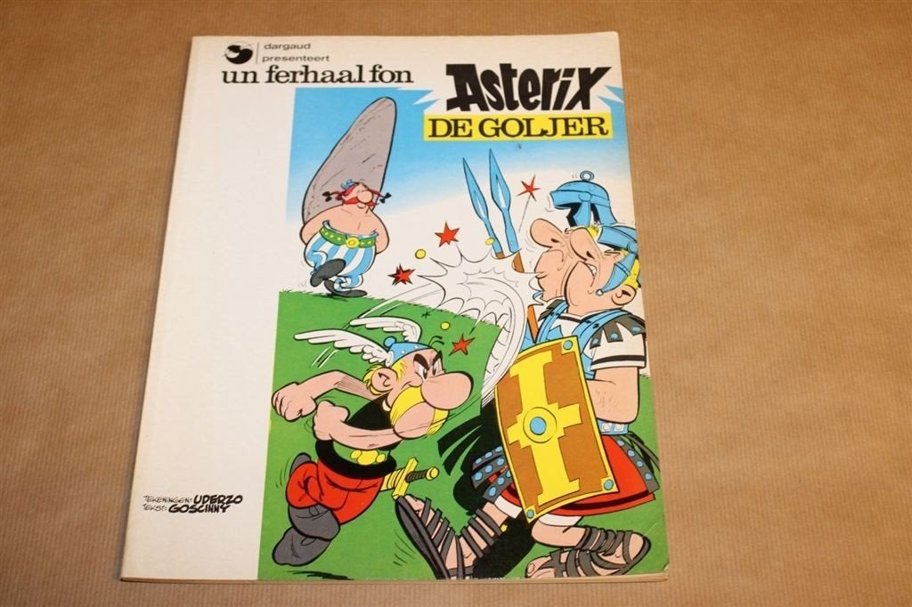 Asterix de Goljer - Friese uitgave, Boeken, Stripboeken, Eén stripboek, Ophalen of Verzenden, Zo goed als nieuw