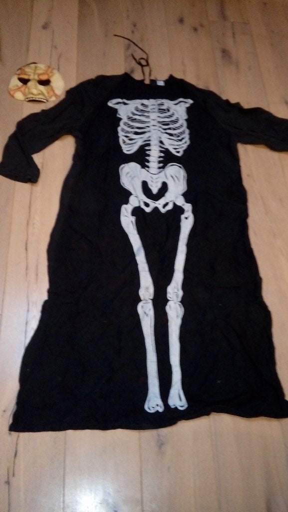 verkleed kleren , zwart pak Halloween of carnaval, Ophalen of Verzenden, Zo goed als nieuw, Kostuum, Halloween of Griezel