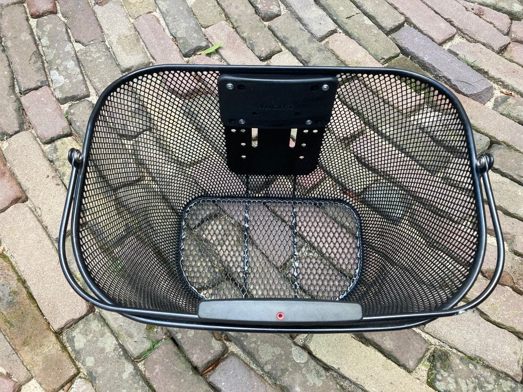 fietsmand en Cordo tas, Ophalen of Verzenden, Gebruikt, Fietsmand, Stuurbevestiging