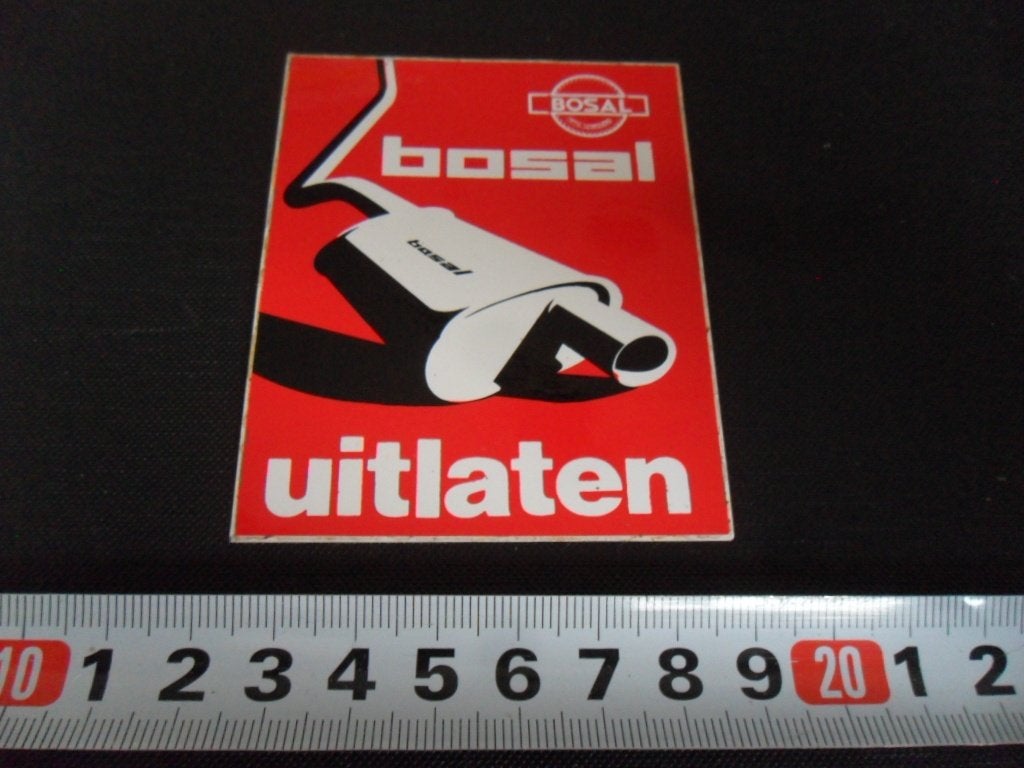 sticker BOSAL uitlaten  LH222 *, Ophalen of Verzenden, Zo goed als nieuw