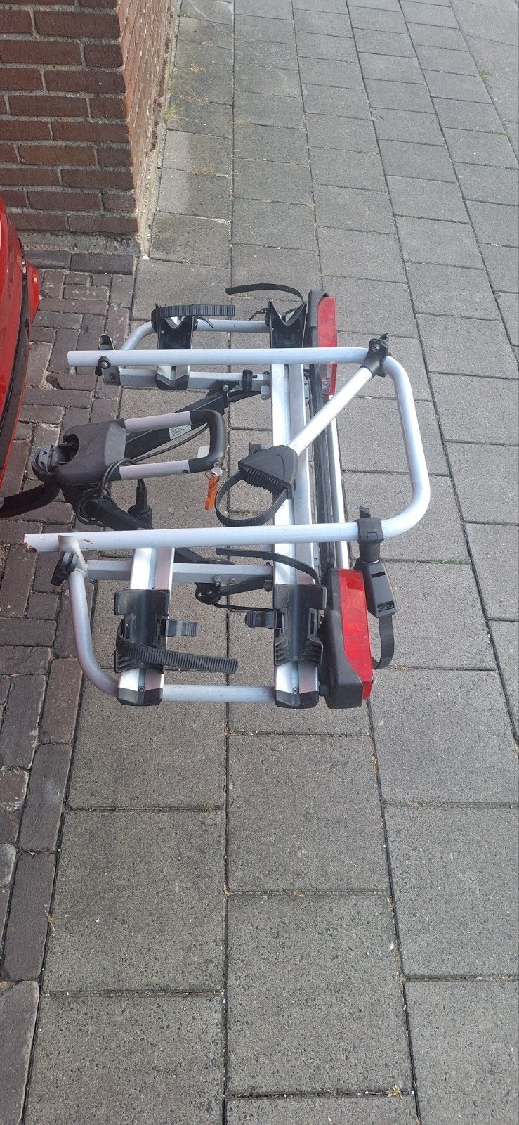 Atera fietsendrager  te koop, Auto diversen, Ophalen, Gebruikt, Brede banden, 2 fietsen