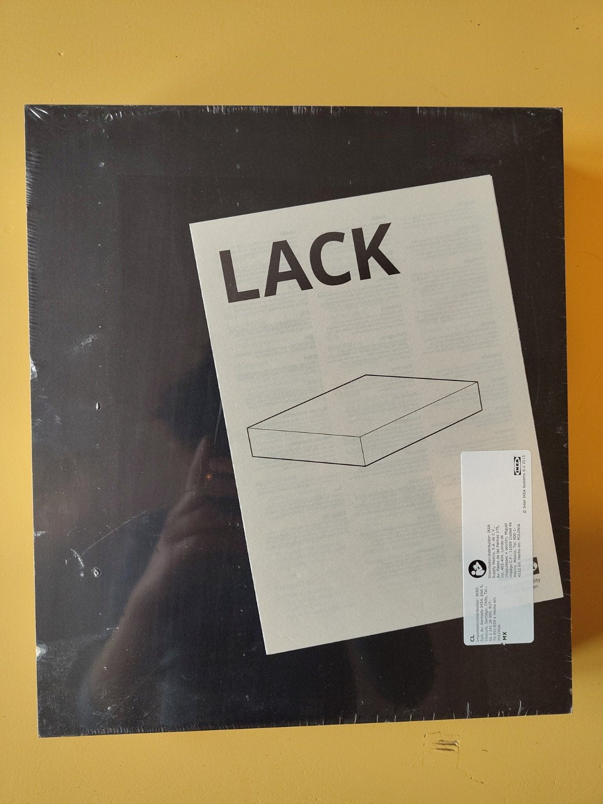 IKEA LACK wandplank zwart - Nieuw in verpakking, Ophalen of Verzenden, Nieuw