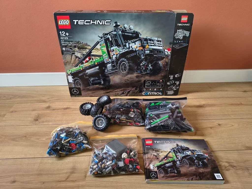 Lego Technic Mercedes-Benz Zetros 42129 - Complete Set, Ophalen of Verzenden