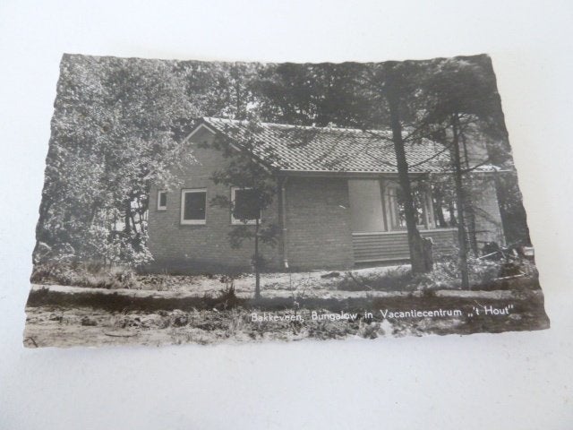 Bakkeveen 1959 Bungalow in Vacantiecentrum 't Hout, Ophalen of Verzenden, 1940 tot 1960, Gelopen