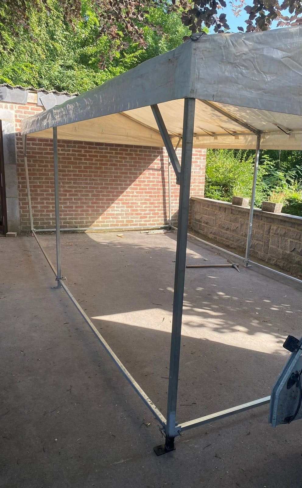 Tent van professionele kwaliteit te koop, Tuin en Terras, Ophalen, Zo goed als nieuw, Minder dan 5 meter