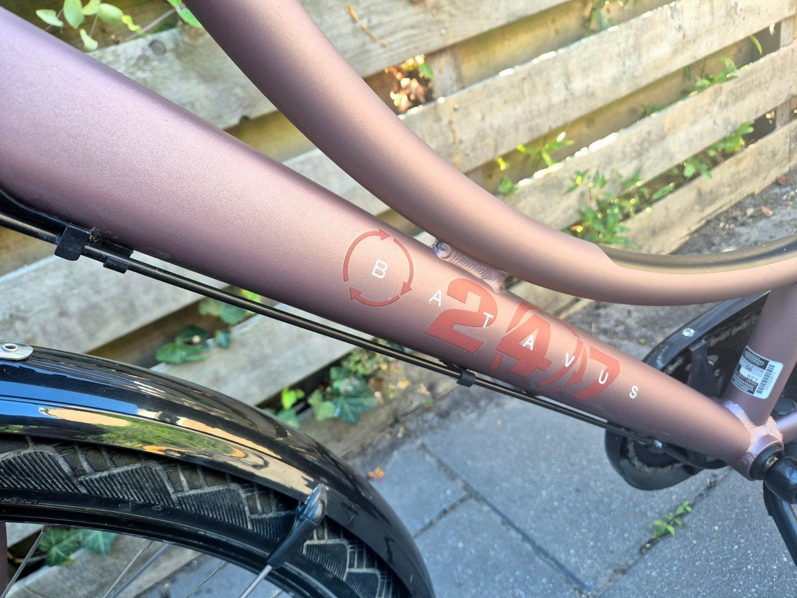 Batavus damesfiets met versnellingen, Ophalen, Versnellingen, Batavus, Trommelrem