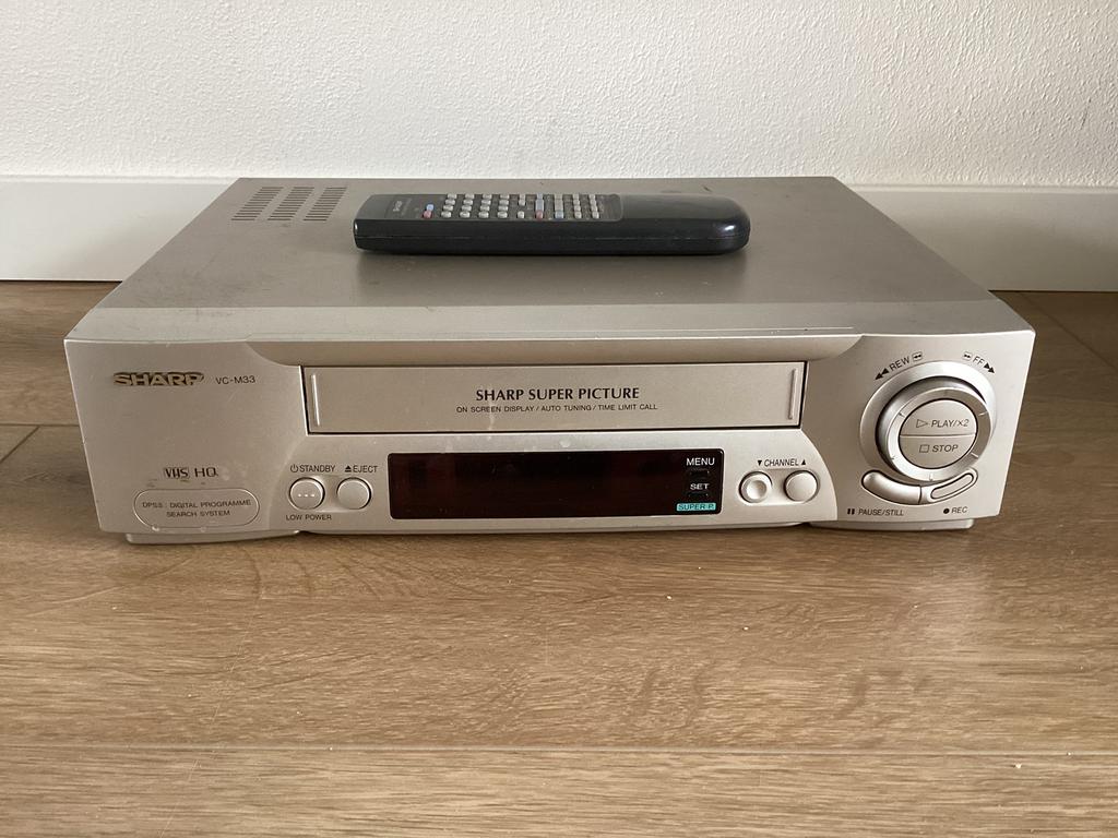 SHARP VC-M33SM(s), Ophalen of Verzenden, Zo goed als nieuw