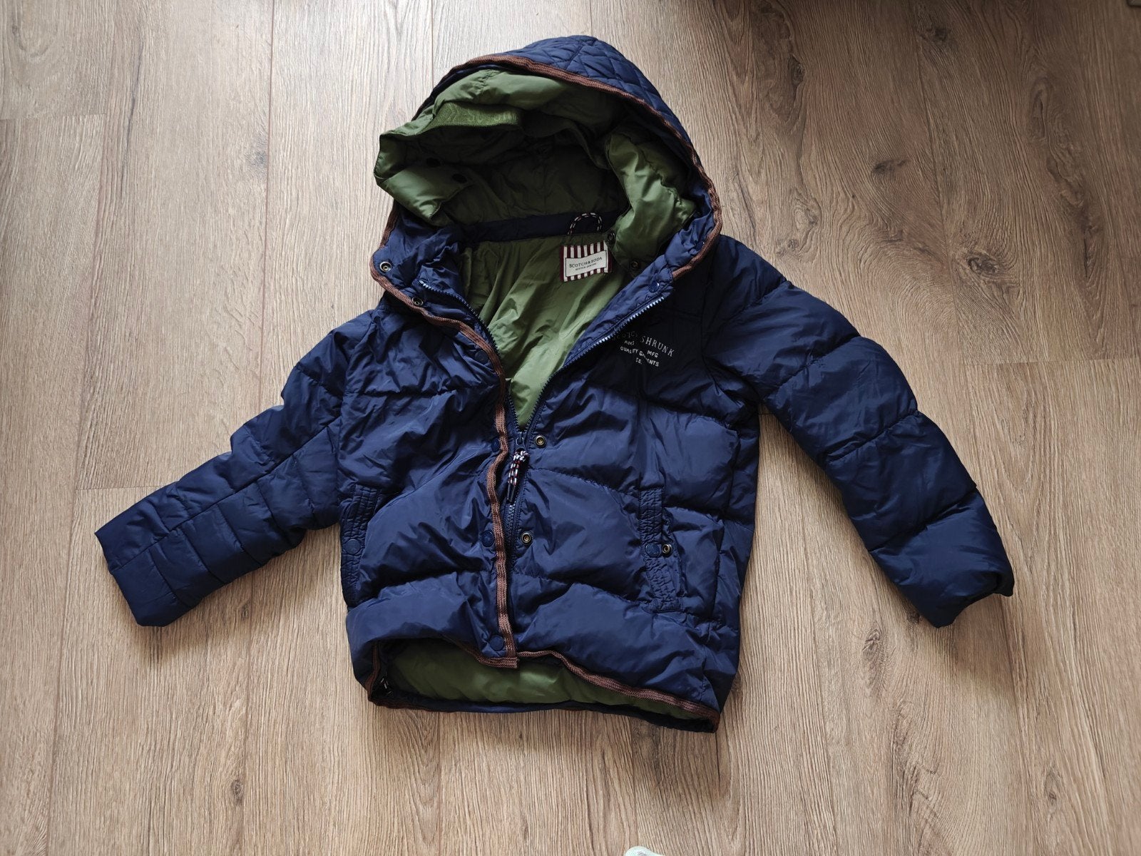 Scotch & Soda jongens winterjas - Maat 8/128, Kinderen en Baby's, Ophalen of Verzenden, Zo goed als nieuw, Scotch & Soda, Jongen