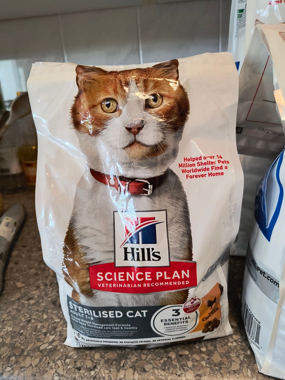 Hill's science plan sterilised cat brokken, Dieren en Toebehoren, Dierenvoeding, Ophalen, Kat
