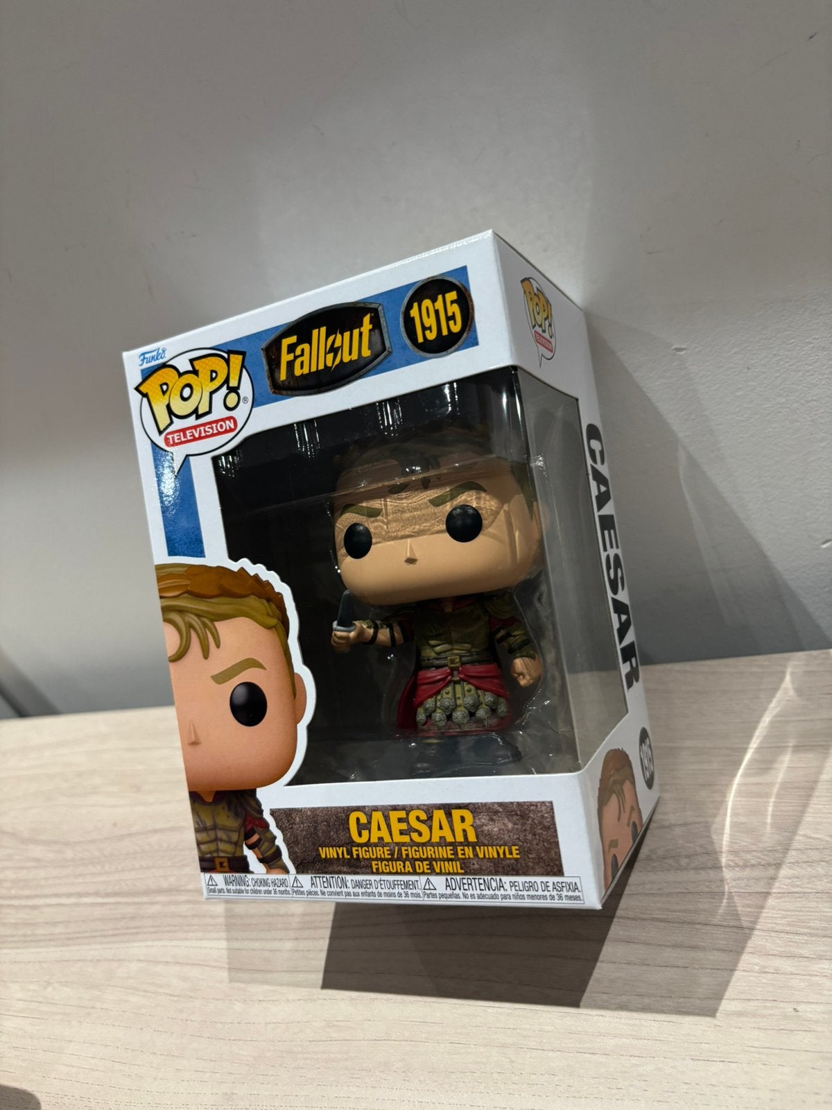 Funko POP Caesar #1915 - Fallout - Figurine Vinyle, Funko Europe, Ophalen of Verzenden, Zo goed als nieuw, 4th floor, 1 Queen Caroline St, London W6 9YN, Verenigd Koninkrijk