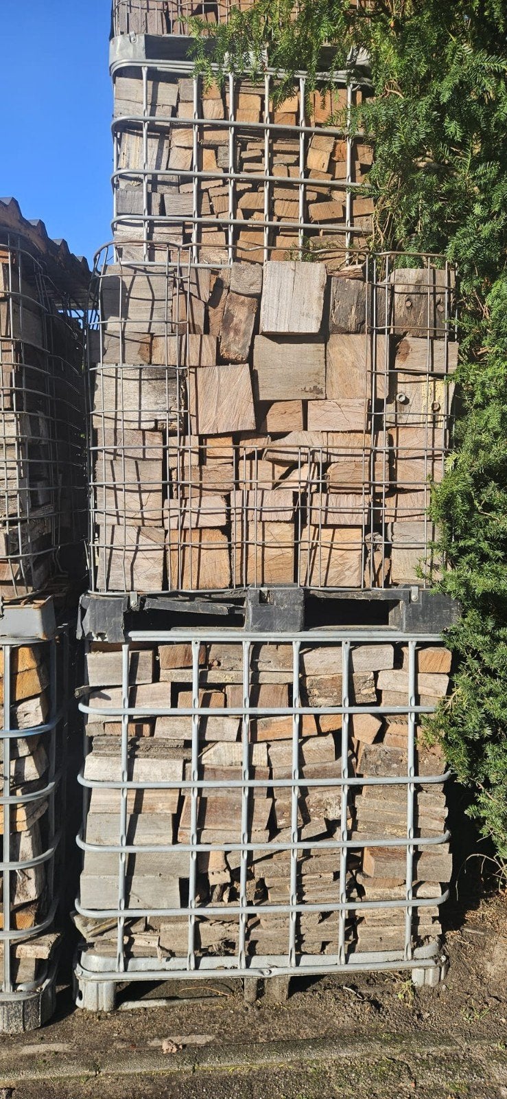 krat haardhout / hardhout o.a. Azobe, Minder dan 3 m³, Ophalen, Overige houtsoorten