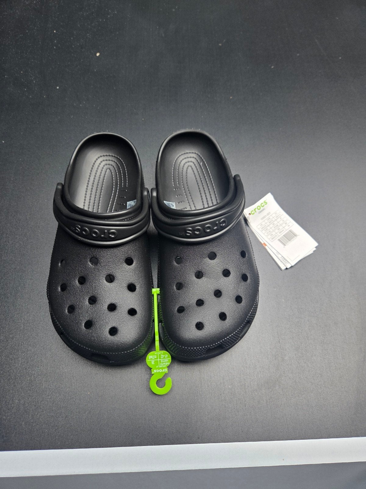 Crocs Classic Black 41-42, Crocs, Klompen, Verzenden, Zwart