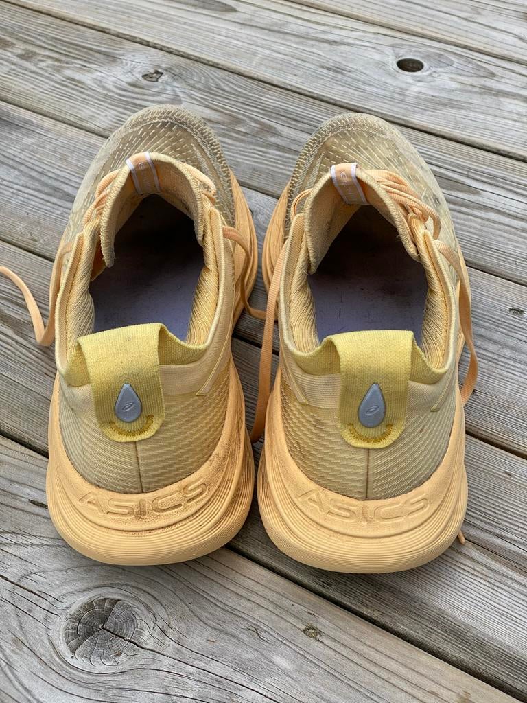 ASICS NIMBUS 27 HEREN hardloopschoenen maat 46,5 - Gedragen, Gebruikt, Hardloopschoenen, Ophalen of Verzenden, Hardlopen