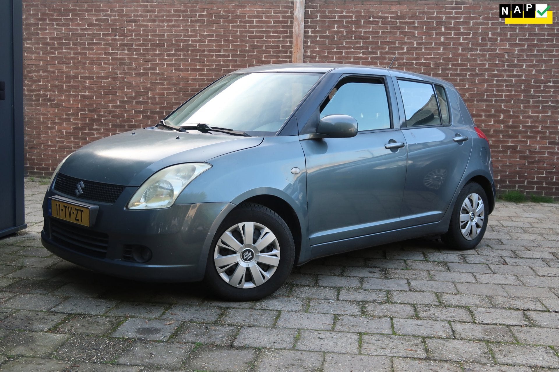 Suzuki Swift 1.3 Shogun *Zo meenemenprijs *AIRCO, Auto's, Voorwielaandrijving, Stof, Zwart, 965 kg