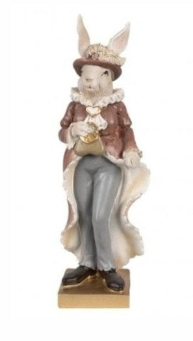 Haasje ca 27 cm clayre en eef, Diversen, Ophalen