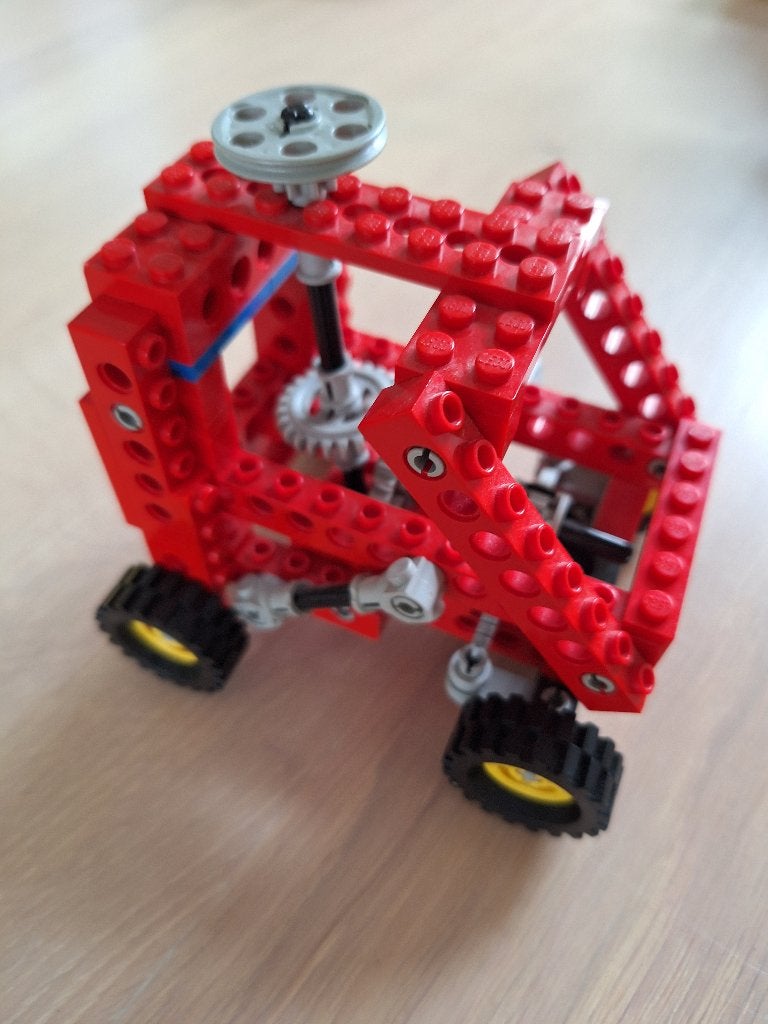 Lego Technic: 8024 Universal building set wagen, heli, race, Lego, Inclusief instructies, Ophalen of Verzenden, Zo goed als nieuw