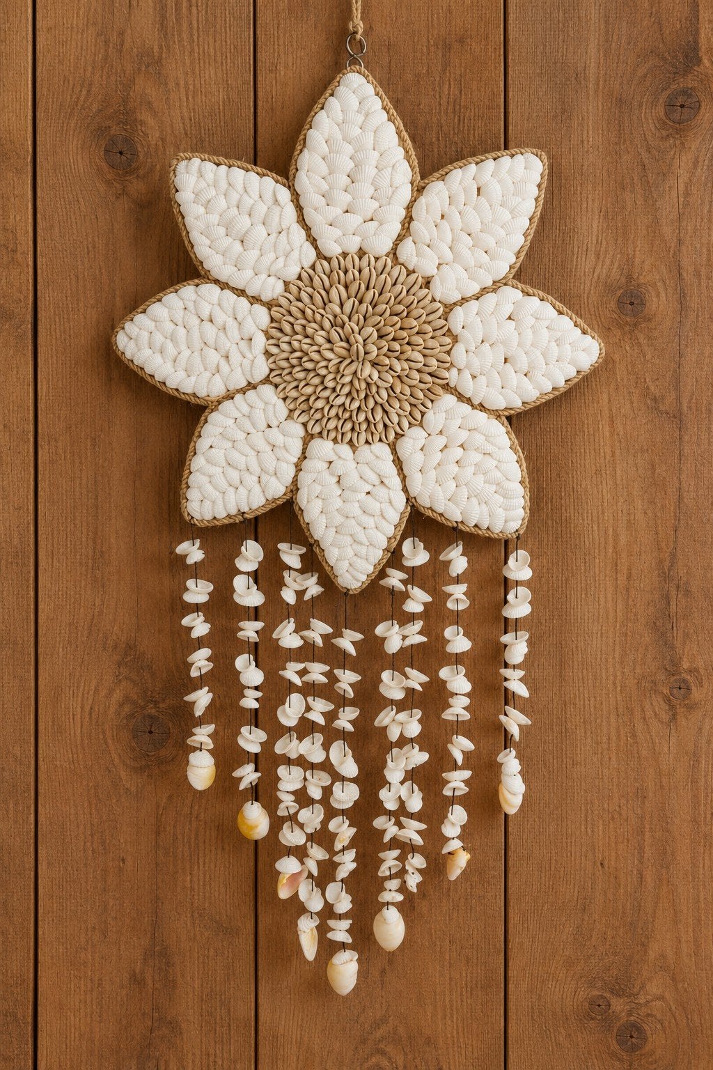 Bali stijl Sekura Besar, Beige, 40 cm, Boho, Ophalen of Verzenden