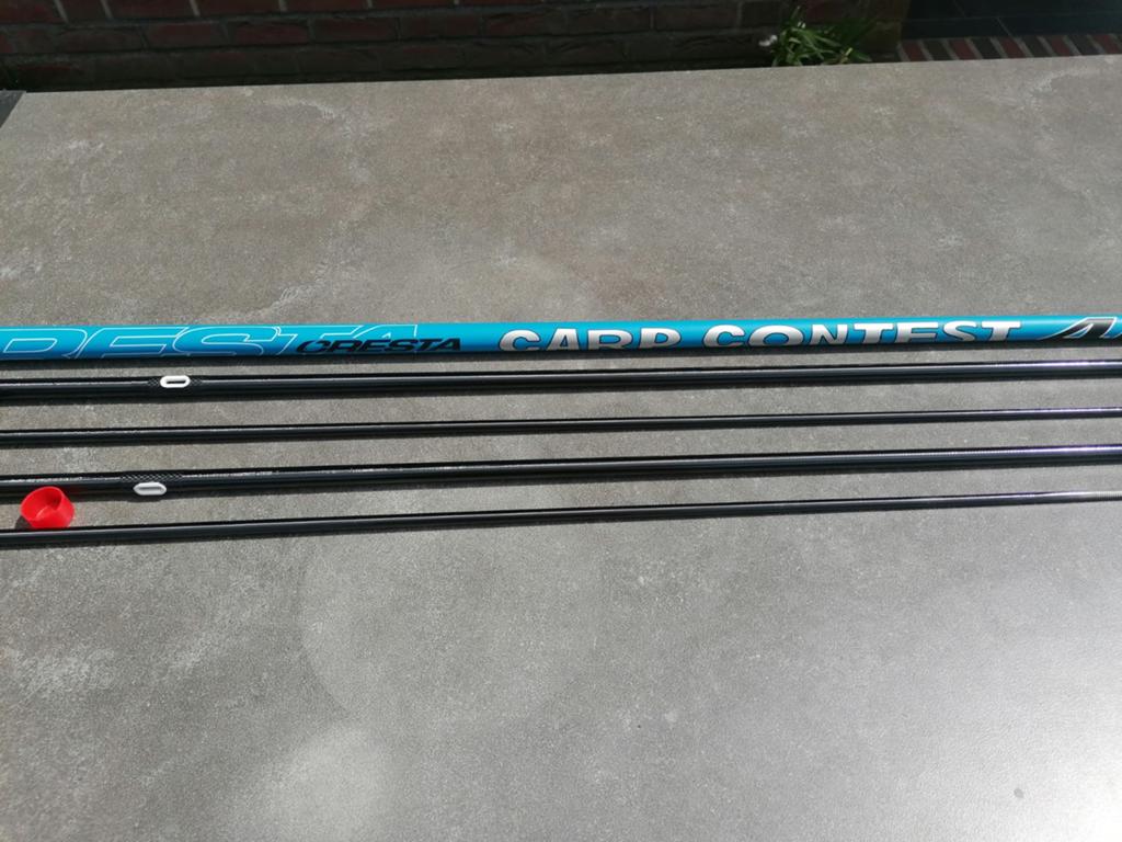 Cresta carp contest met extra topset, Watersport en Boten, Hengelsport | Witvissen, Ophalen of Verzenden, Nieuw, Vaste hengel