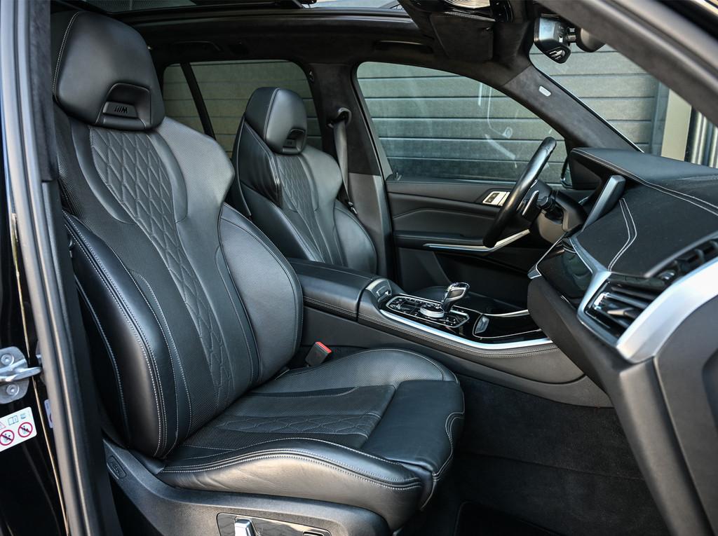 BMW X5 xDrive45e High executive M Sport | M-Seats | Luchtver, Gebruikt, 394 pk, Zwart, Leder