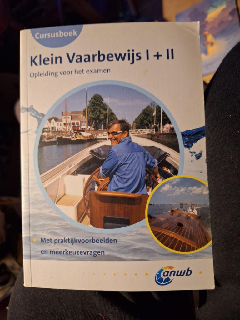 klein vaarbewijs 1 + 2 ANWB Cursusboek, Ophalen of Verzenden, Alpha, Zo goed als nieuw, Niet van toepassing