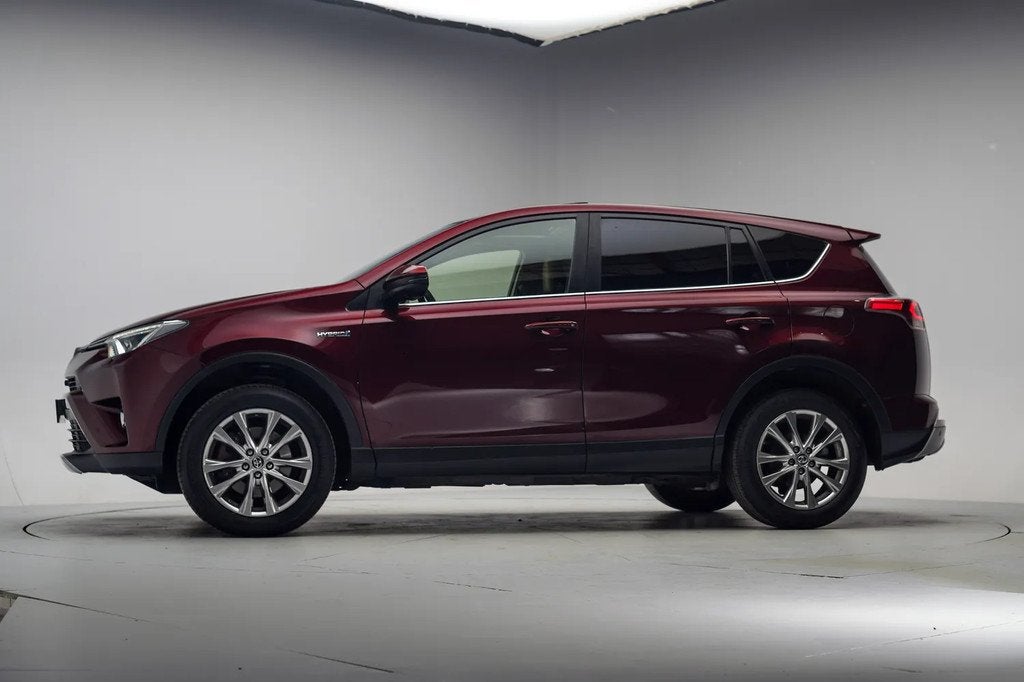 Toyota RAV4 2.5 Hybrid Executive [ Schuifdak Leder Adapt.cru, Auto's, Automaat, Gebruikt, 1650 kg, Bedrijf