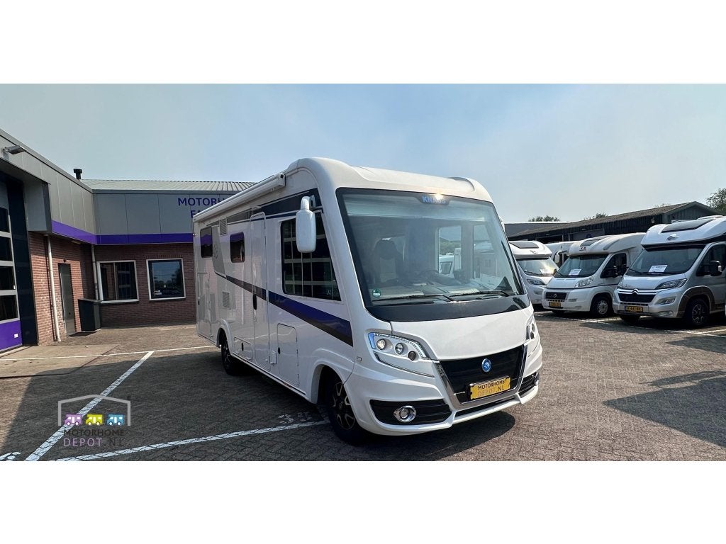 Knaus Sky I 650 MEG Lengtebedden hefbed 150PK Euro 6, Caravans en Kamperen, Integraal, Luifel, Bedrijf, Startonderbreker