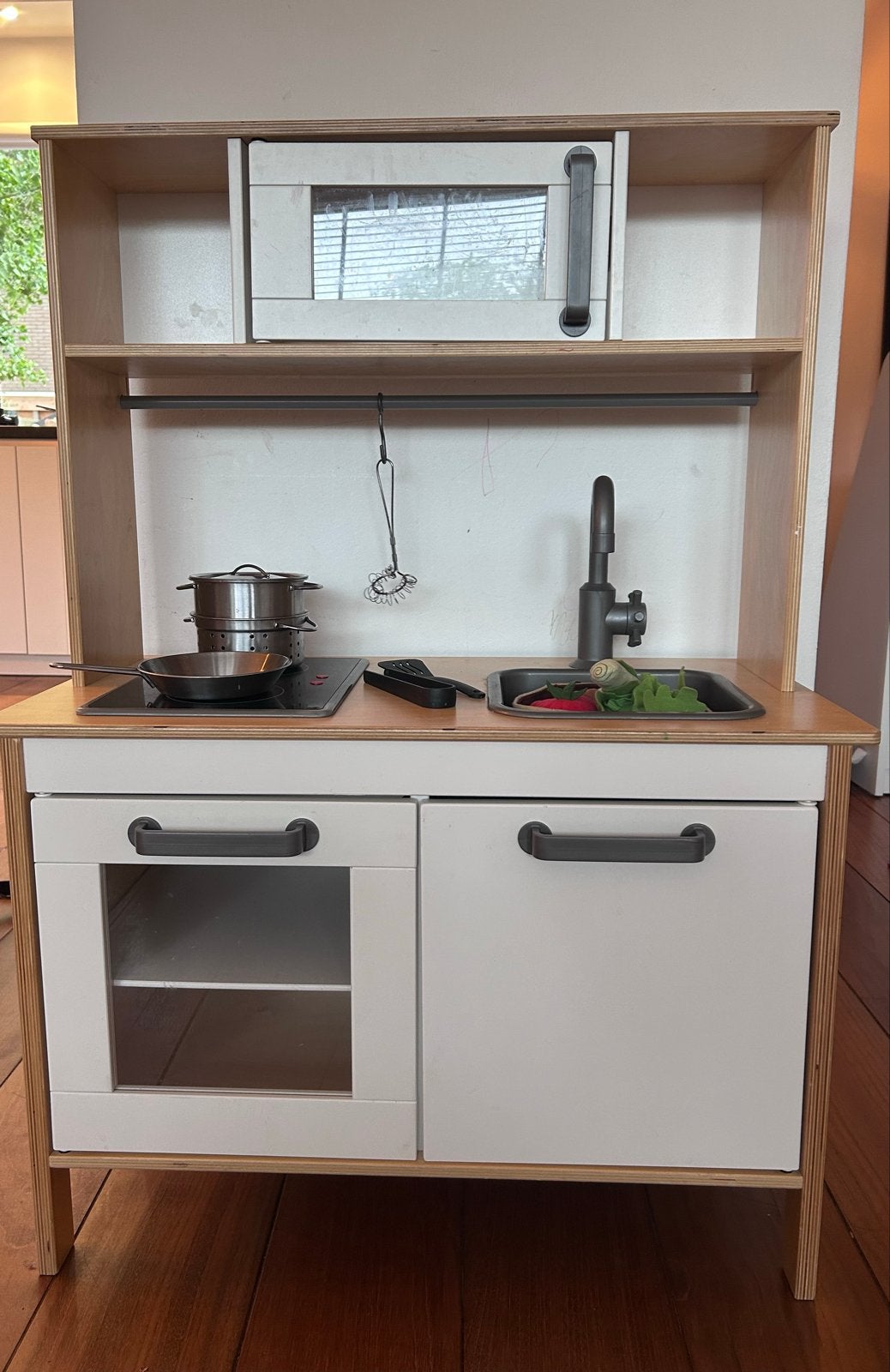 IKEA Duktig Speelkeuken met accessoires, Ophalen, Gebruikt, Hout, Speelkeuken