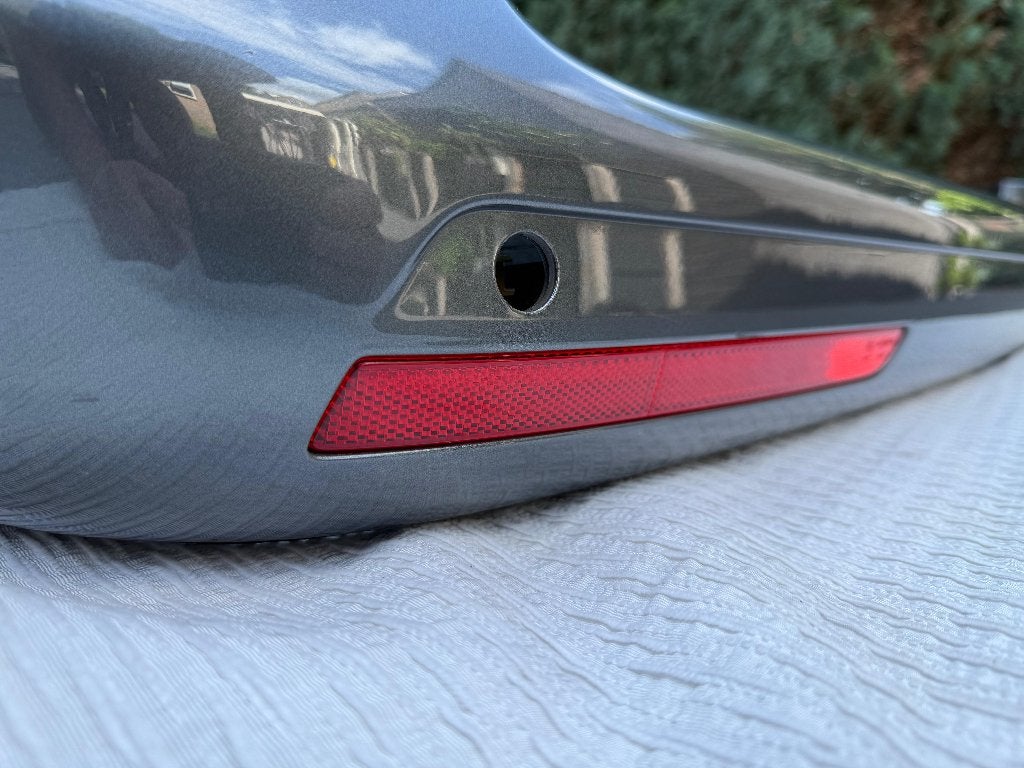 Originele VW Transporter achterbumper / indiumgray metallic, Ophalen, Gebruikt, Volkswagen, Achter