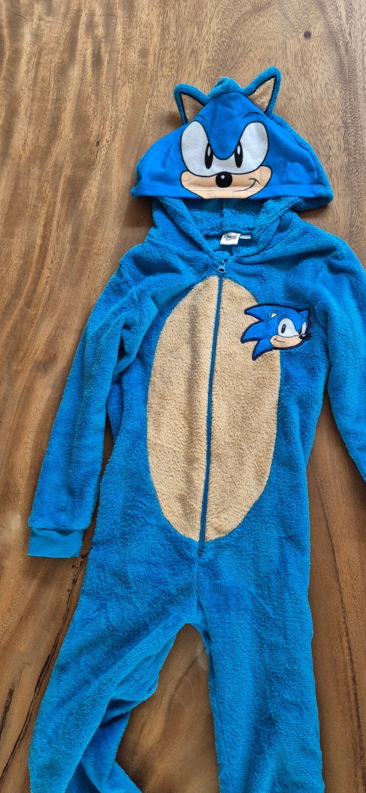 3 leuke onesies / pyjama's maat 122-128, Ophalen of Verzenden, Gebruikt, Maat 128