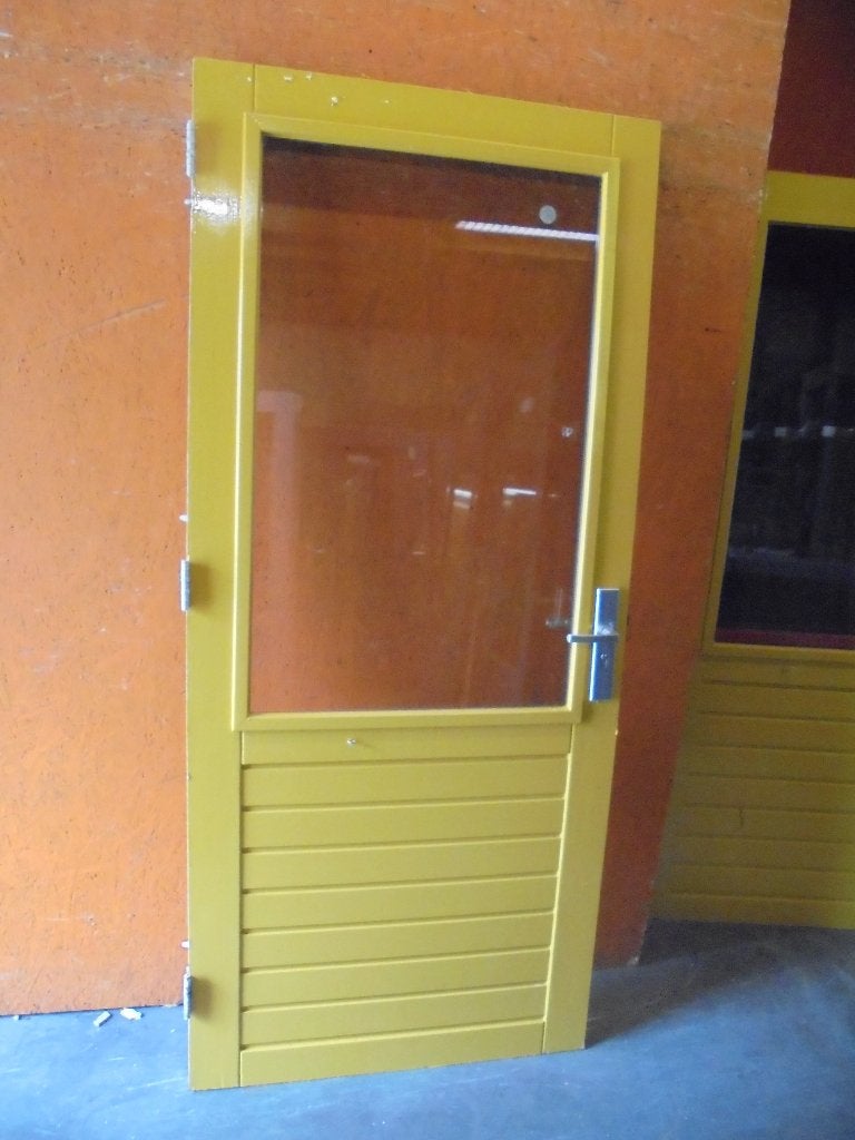 Diverse buitendeuren / schuurdeuren, ca. 93 x 211,5, Ophalen, 80 tot 100 cm, 200 tot 215 cm, Glas