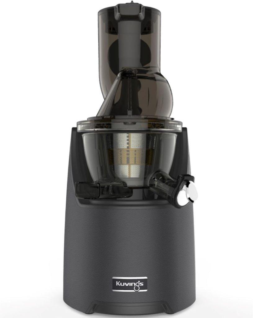 Kuving's EVO820S Juice Extractor - Charcoal Grey, Ophalen of Verzenden, Nieuw, Elektrisch, Slowjuicer