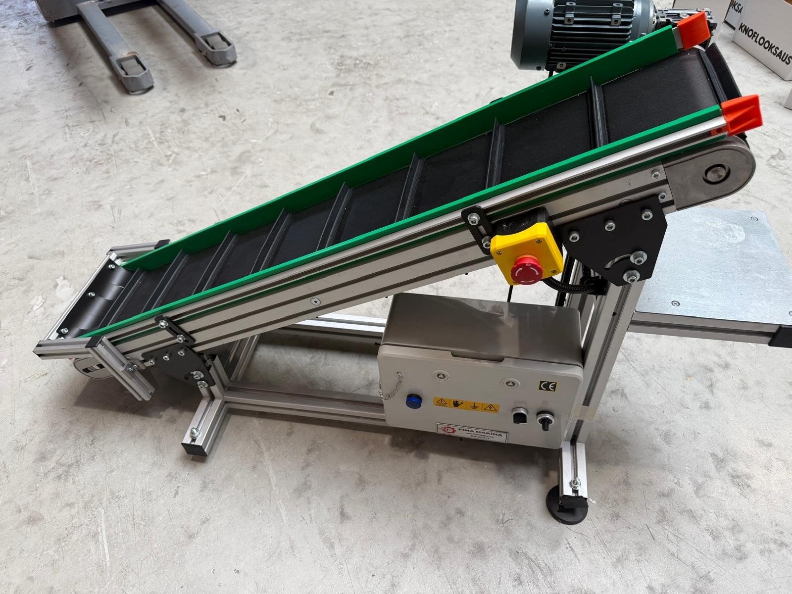 Transportband / Opvoerband convoyerbelt, Ophalen